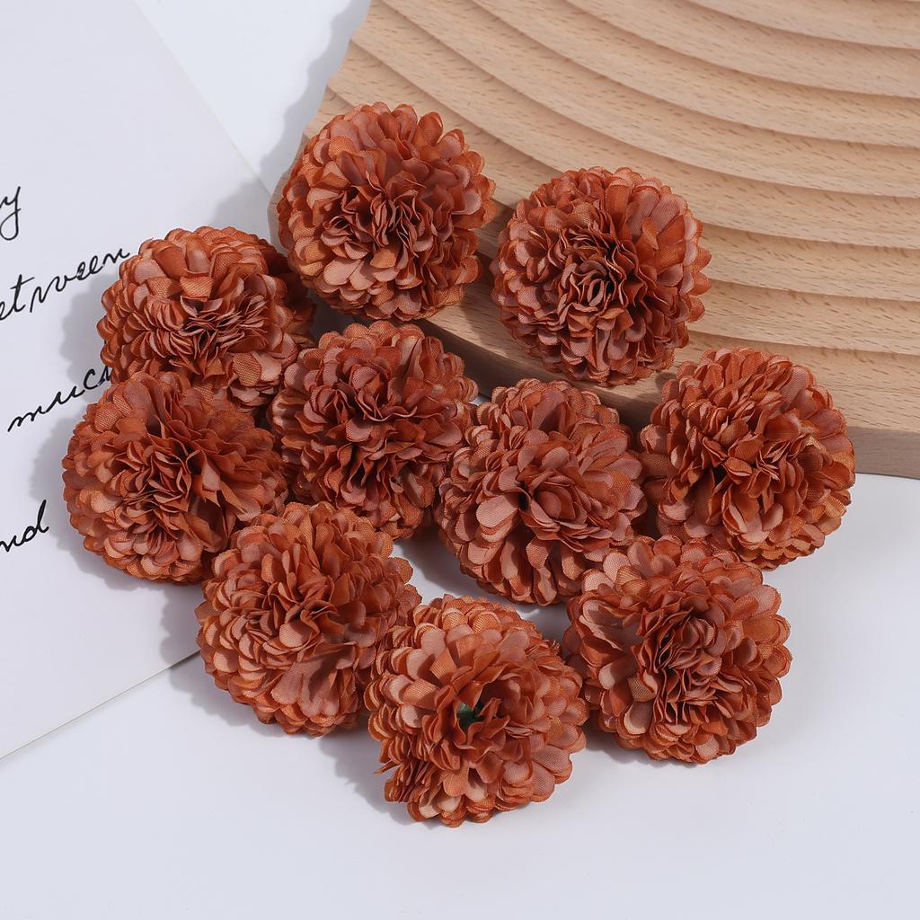 5/10/20Pcs 4cm Hydrangea Artificial Flowers Head For Wedding Party Home Room Decoration Christmas Gift Accessories Silk Flowers