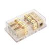 1x0GA In 3x4GA Out Power Distribution Block Fuse Holder 60A Dustproof for Car Trucks Ships Audio