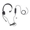 Telephone Headset Noise Canceling Single Ear Comfortable USB C To USB 3.5mm Port for PC Laptop