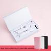 Pinky Leem Custom Private Logo Grip Eyebrow Tweezers Black Pink Thick Metal Stainless Steel Brow Tweezers