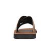 Summer Men High Quality Comfortable Non Slip Leather Slippers Casual Simple Open Toe Mules Sandals for Outdoor Walking Beach Home Daily Use