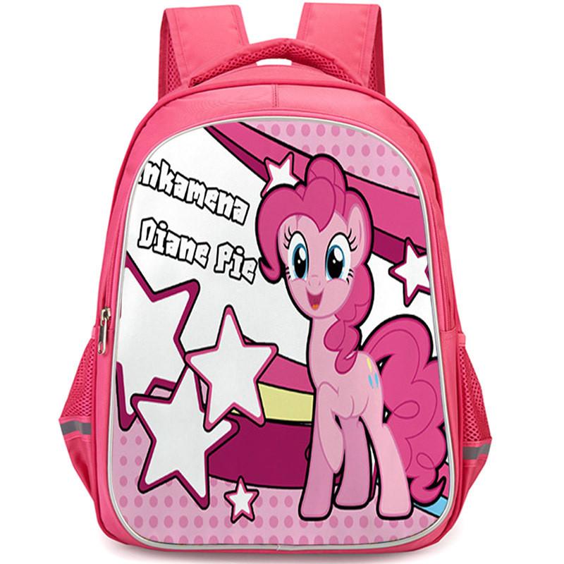 Очаровательный школьный рюкзак My Little Pony для девочек с милым мультяшным дизайном
