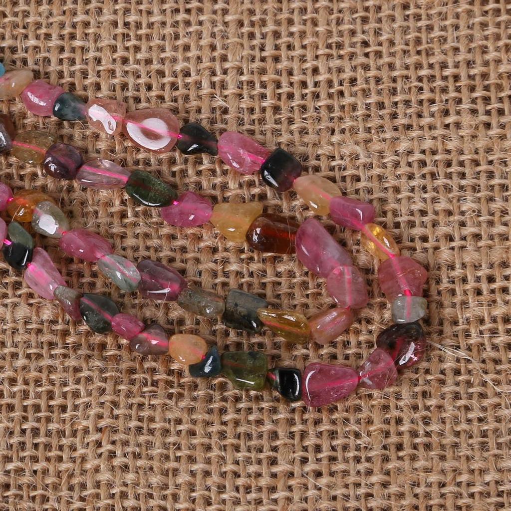 Натуральный камень Апатит Каменные бусины с прямым отверстием Нерегулярные бусины для изготовления ювелирных изделий