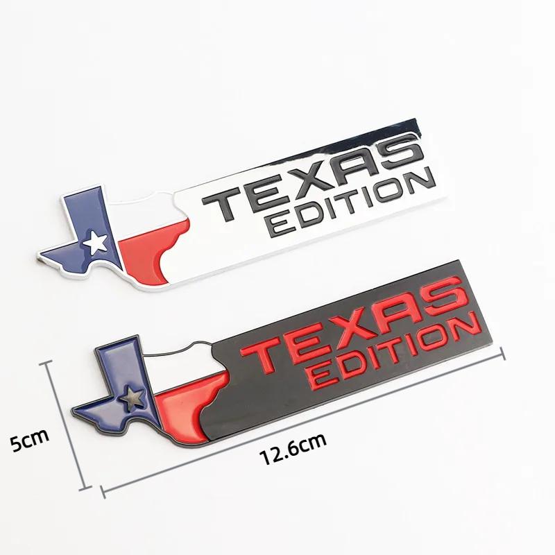 1 шт. 3D ABS Texas Edition Lone Star эмблема на задний багажник автомобиля для Silverado Sierra наклейка аксессуары