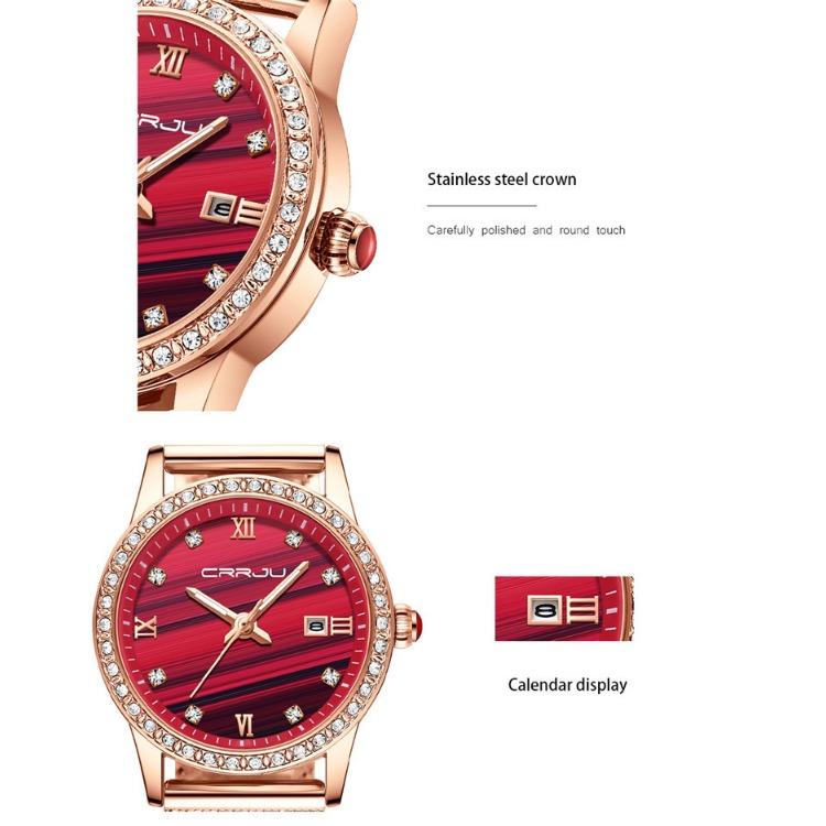 CRRJU-2186 Женские часы Женские модные часы Простые кварцевые часы