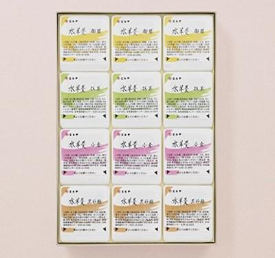 Toraya Mizu Yokan 12 штук (Мизу Ёкан)