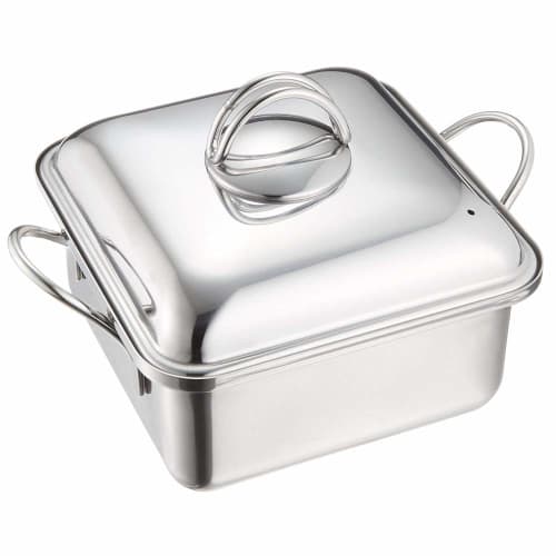 Kai Corporation Stainless Steel Steamer Basket Pot, 19cm, by Wakiya Tomoyuki, Made In Japan