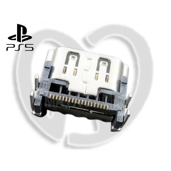 Разъем Порт HDMI - Sony - Playstation 5 PS5 - Серебристый - Черный - HDMI-разъем