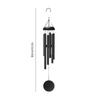 Outdoor Wind Chimes Large Aluminium Wind Chimes 36 Inches Zen Atmosphere Amazing Friend Gift Graceful Deep Tone Unisex Gift