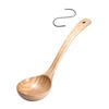 Kicoriya Wooden Ladle with S-Hook (Small) - Selectable Sizes