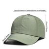 Versatile Sun Protection Hats Thin Quick-drying Hats Casual Baseball Caps  Unisex