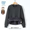 JEANSWEST LIFE Мужская толстовка с круглым вырезом и флисовой подкладкой