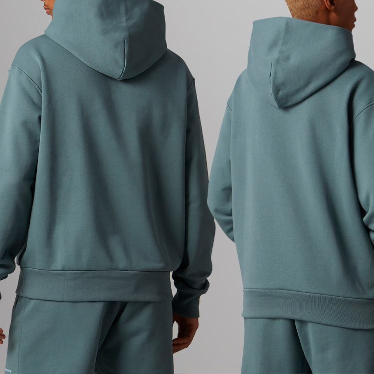 adidas x Pharrell Humanrace Logo Hoodie 'Blue Grey' Men's HI2959