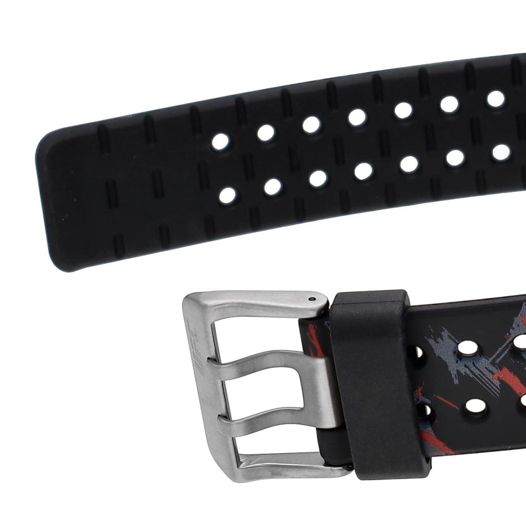 Часы UFC Timex Fight Week цифровые кварцевые 200 м водонепроницаемые акриловые TW2V85200 черные [TIMEX] 48,5 мм мужские [Товар]