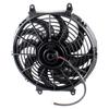 uxcell Вентилятор охлаждения автомобиля, автомобильный кондиционер, вентилятор охлаждения, пластиковый, металлический, черный, DC 24 В, 7 А, 10 лопастей