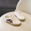 Casual Children's Breathable Shoes, Leather Upper, Boys' Sneakers, New Spring/autumn Styles, Trendy Girls' Shoes, Indoor Shoes for Kindergarten
