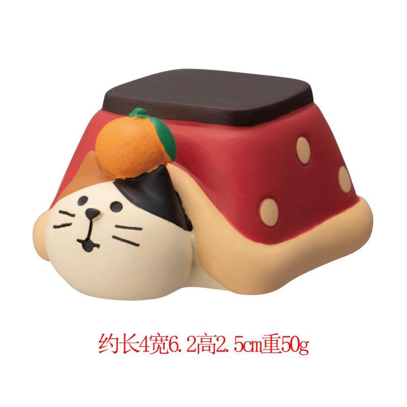 ZAKKA Продукты Японский Кот Оранжевый INS Креативный Модный Игровой Миниатюрные Подарки Смола DIY Домашний Декор, Поделки Украшения