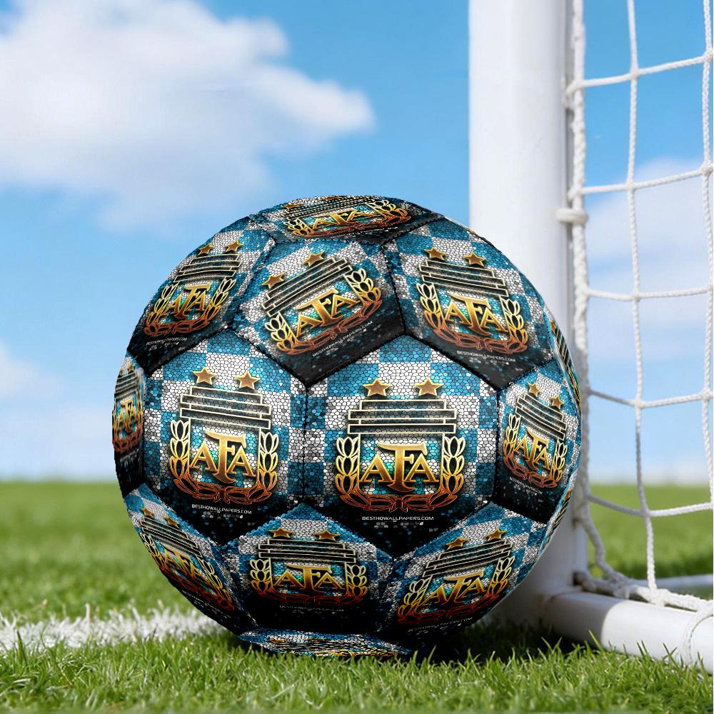 Argentina Football club Printed Size 5 Soccer Balls, High-Quality, Anti-Slip, Protective Football, A Unique Gift , Birthdays, Christmas Gifts