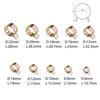 WMYCONGCONG 155-Piece Set of 10 Sizes, 6-22mm Spring Clamp Hose Band Clips, 65Mn Steel, Zinc Plated, Pipe Tube Fasteners, Silicone, for Water Pipe, Va