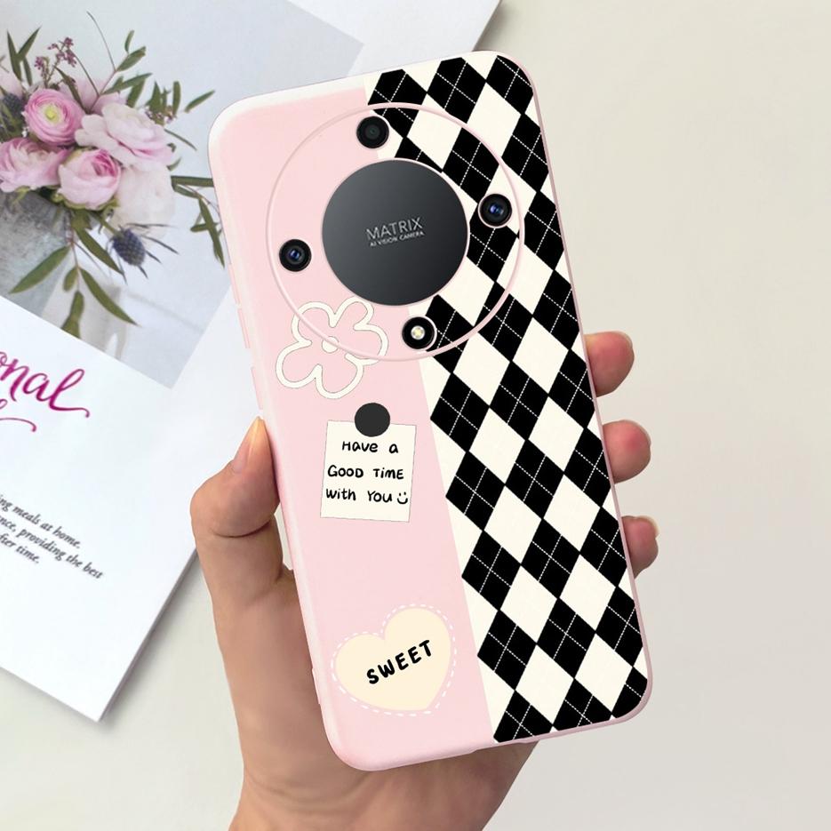 For Honor Magic 6 Lite 5G Case Stylish Art Painted Cover Soft TPU Phone Case For Honor Magic6 Lite 5G Coque Fundas 6.78'' Bumper
