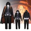 Dogs Stray Bungo Nakahara Chuuya Cosplay Costume Set Halloween Anime Role Play