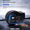 OBD+GPS Smart Gauge High Definition Speedometer Car Diagnostic Tool OBD Fault,Car Head Up Display