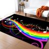 Abstract Daisy Art Large Carpet Living Room Floor Mat Colorful Pattern