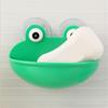 Аксессуар для ванной комнаты, мыльница, держатель для мыльницы, кухонный прочный чехол с присоской в ​​форме лягушки, чехол для мыла из АБС-пластика, бытовой