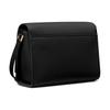 Michael Kors MK Mimi Gold Hollow Logo Flap Leather Messenger Bag Women bags Black 35T2G8IM6L-0001