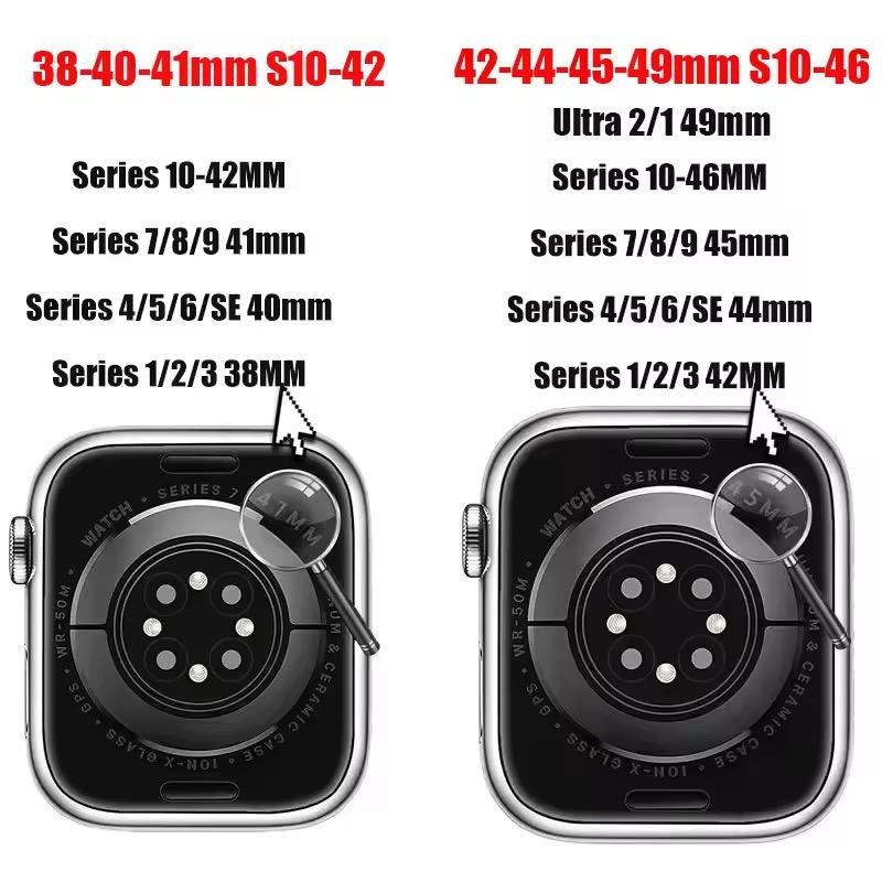 Нейлоновый ремешок-петля для Apple Watch Series11 46 мм 45 мм 44 мм 41 мм 42 мм 40 мм 38 мм Ремешок-браслет для IWatch Ultra3 49 мм 10 9 8 7 6 SE 5 Умный ремешок