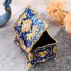 Multiple Models Vintage Jewelry Box Decorative Metal Crafts Storage Box Treasure Chest Ring Necklace Gift Box Organizers Storage