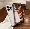 Ударопрочный усиленный прозрачный акриловый чехол с углами для iPhone 16 15 14 13 12 11 Pro Max Plus XR XS защитная жесткая задняя крышка