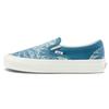 OG Classic Slip-On LX Palm Acid Wash Summer Leaf - Navy Unisex Sneakers Blue White VN0A45JK4KT