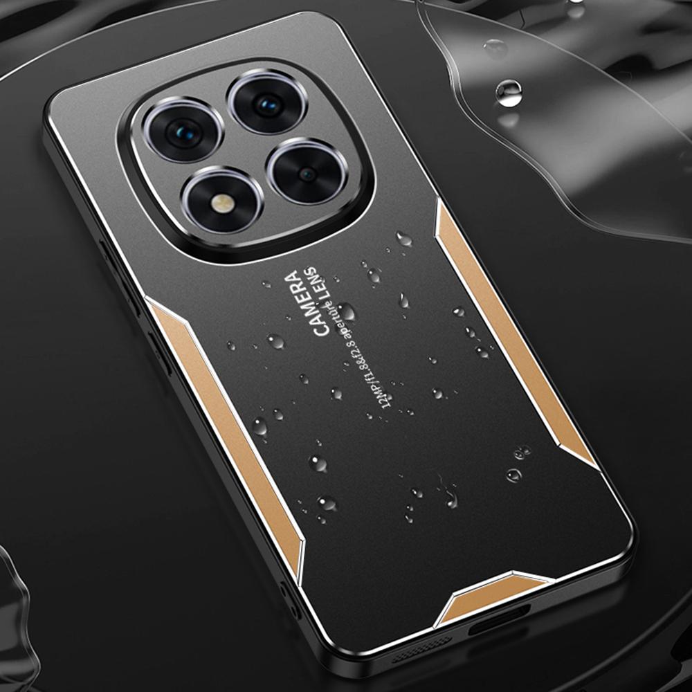 Для Xiaomi Redmi Note 14 Pro 5G/Poco X7 5G Чехол для телефона Алюминиевый сплав ТПУ ПК Задняя крышка