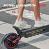 W8-DZ Electric Scooter 750W Motor 48V14Ah Battery, 40km/h Max Speed 9.3” OffRoad Tires, Triple Brake with App Dual Suspension escooters Urban Off-road