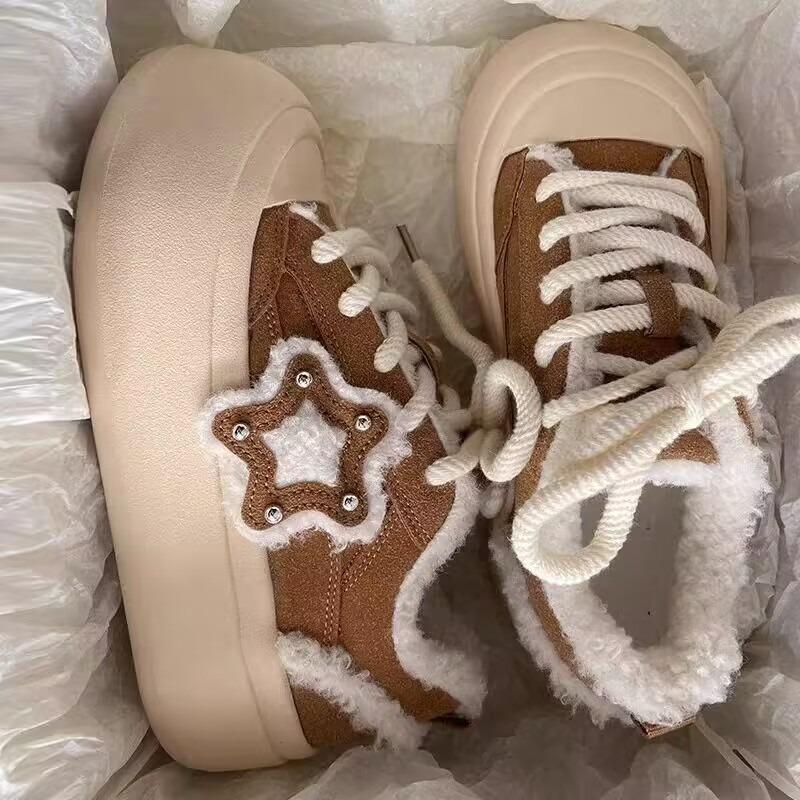 Женские туфли на платформе с повседневной обувью