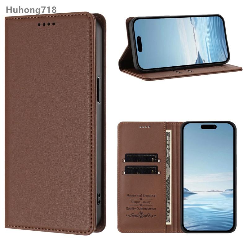 Magnetic Flip Case for IPhone 6 7 8 16E 17E X SE2 SE3 SE4 2020 2022 2025 Plus with Card Holder Stand Protection Cover
