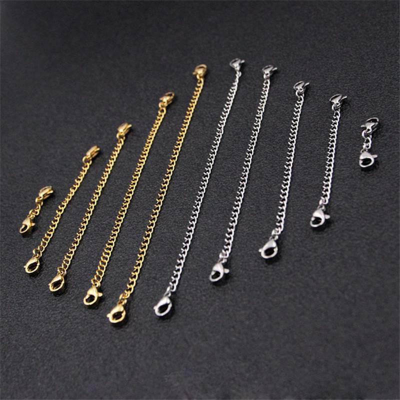 Ожерелье, браслет, удлинитель цепочки, практичный, многофункциональный, изысканный замок-лобстер, удлинитель «сделай сам», безопасность, разная длина