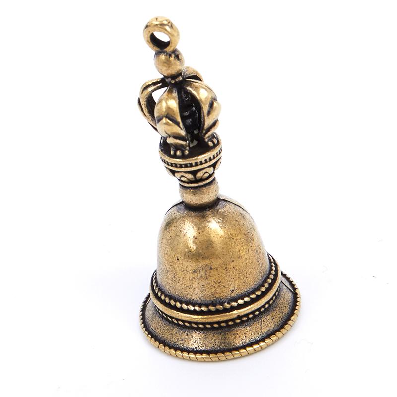 1PC Brass Handicraft Die-casting Drop Wind Bell Tibetan Bronze Bell Creative