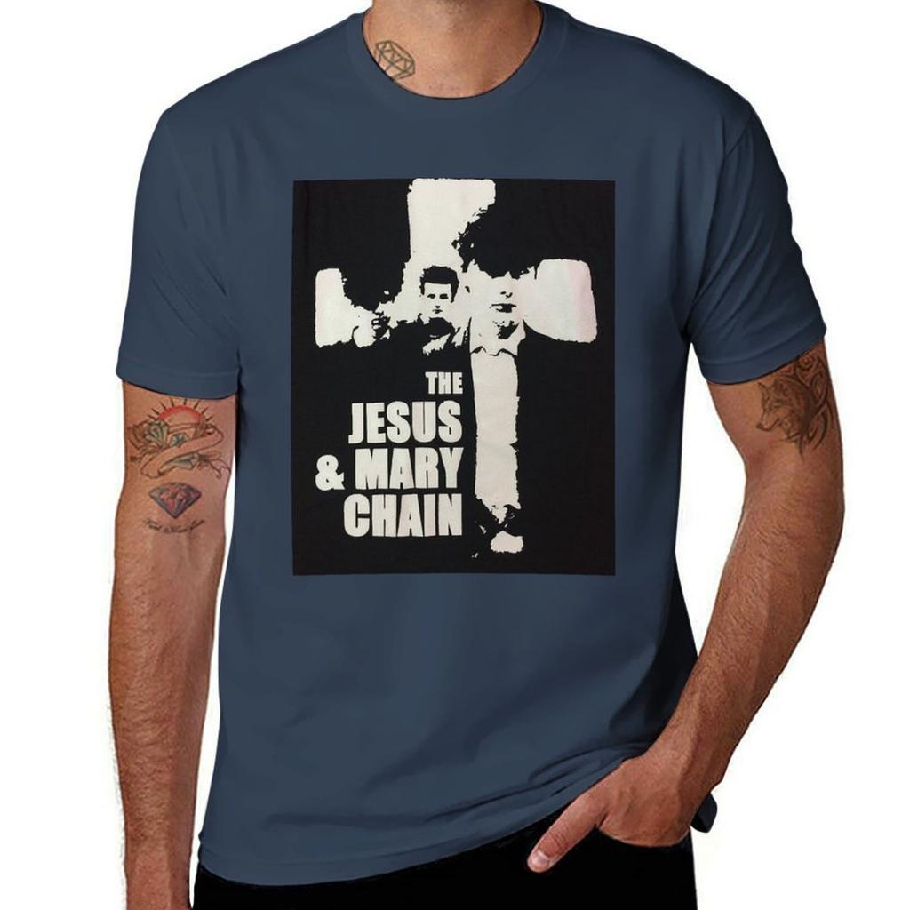 Jesus Mary Chain Tshirt Halloween Casual Tshirt