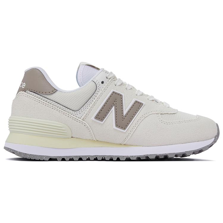 New Balance 574 Linen Light Mushroom Unisex Sneakers Cream White U574ESC