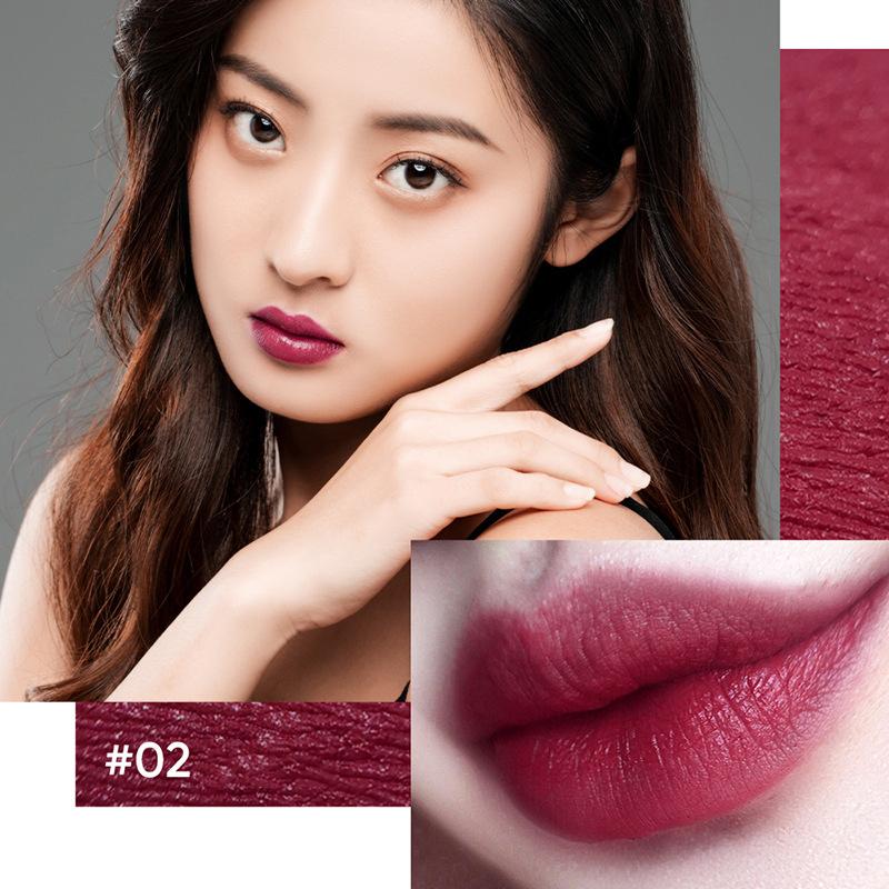 SENANA Матовая матовая бархатная воздушная глазурь для губ Водонепроницаемая помада для макияжа губ