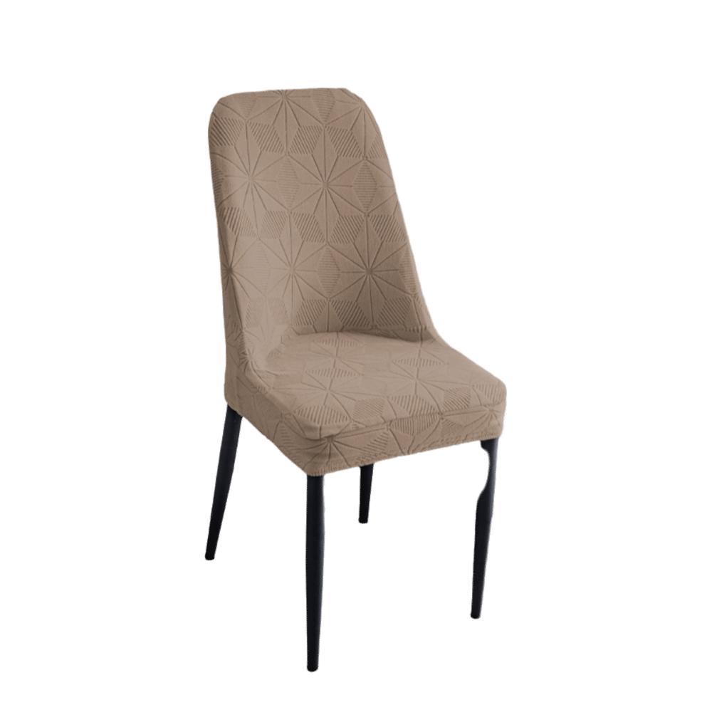 Dustproof Jacquard Chair Cover Chair Cushion Home Stool Cover Elastic Arc Chair Cover  Restaurant