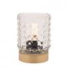 Clear Glass Cup with LED Bulb Light