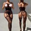 Beautiful Lingerie Female Fishnet Sex Bodysuit Adult Crotchless Transparent Sexy Body Stockings Hot Bold Suit Ethical Underwear