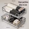 Beifu Stainless Steel Double-Layer Cabinet Dish Rack