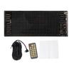 Flexible LED Panel USB 5V 16x32 Programmable Sign IP65 Water Proof 6.8x2.8 Inch Scrolling Display