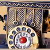 Vintage Telephone Model Piggy Bank Old Style Telephone Resin Sculpture European Home Decoration Desktop Ornaments Accessories