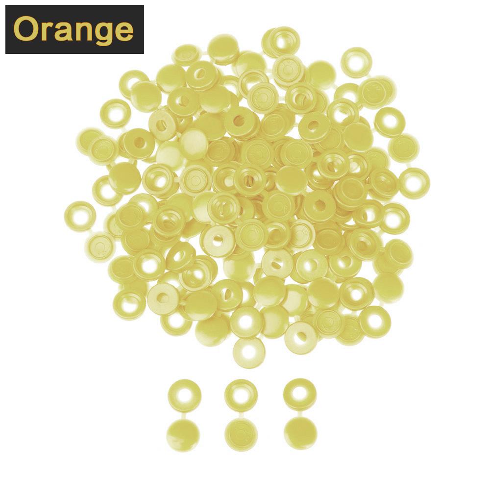 50PCS Practical Hinged Plastic Screw Fold Snap Protective Cap - Button Nuts Cover for Bolts Protect Furniture Exterior DecorGood product
