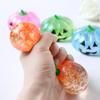 Halloween Pumpkin Head Squeeze Toy Anxiety Stress Relief Pumpkin Pinch Sensory Toy Teens Adults Soft TPR Calming Pumpkin Fidget Toy